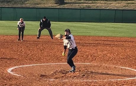 Lions Take Loss to Mitchell in Softball