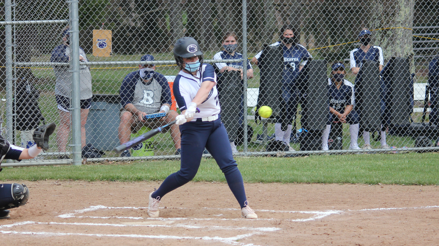 Softball sweeps Fayette and secures playoff spot