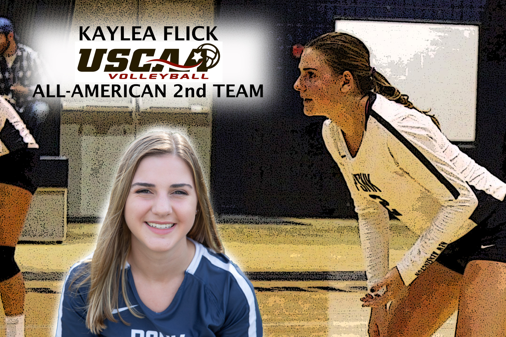 USCAA Taps Flick as Women's Volleyball All-American