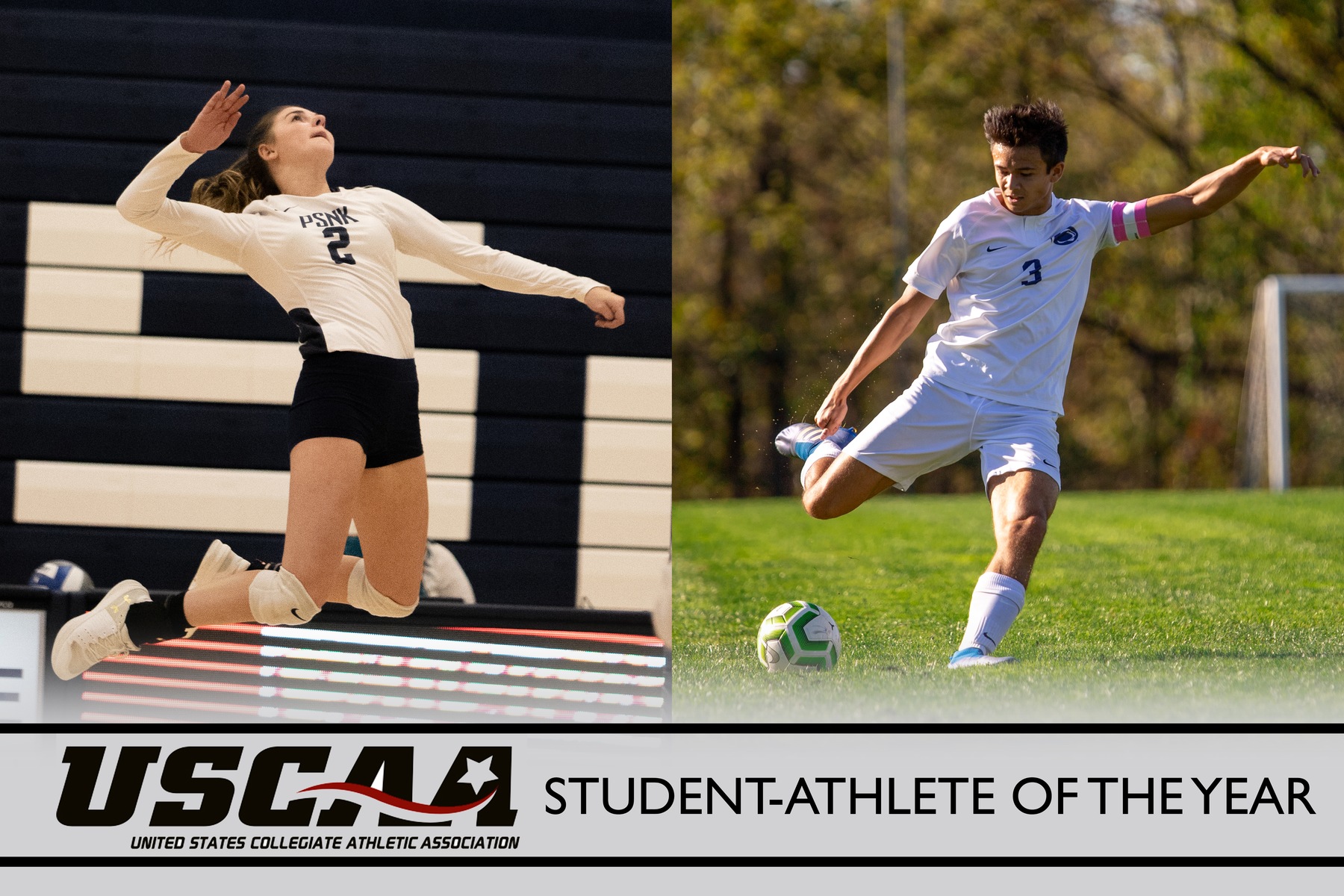 Kaylea Flick and Ben Midlik named USCAA Student-Athletes of the Year