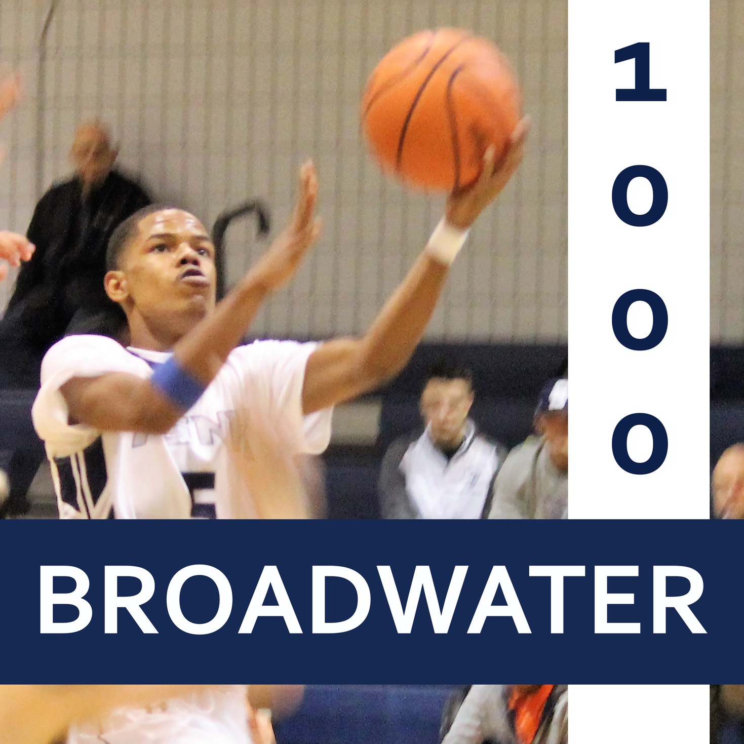 Dorian Broadwater Scores 1000th Career Point