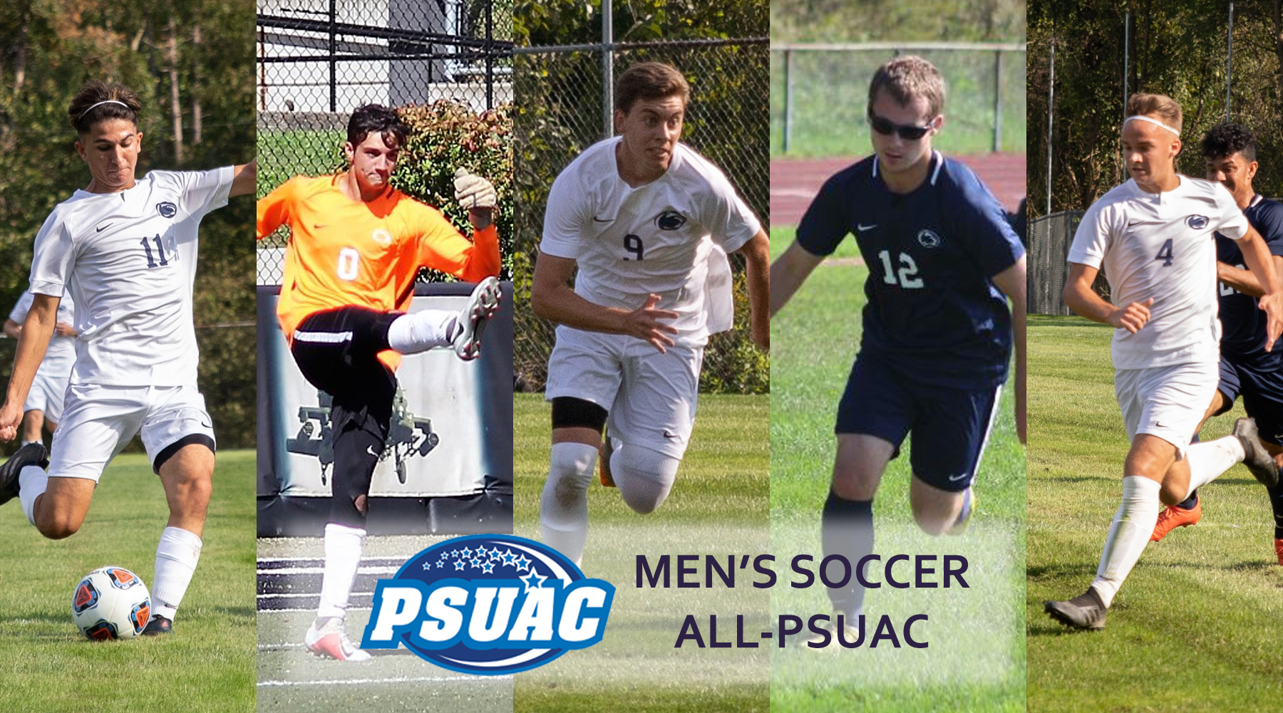 Five Lions Land All-PSUAC Honors in Men's Soccer