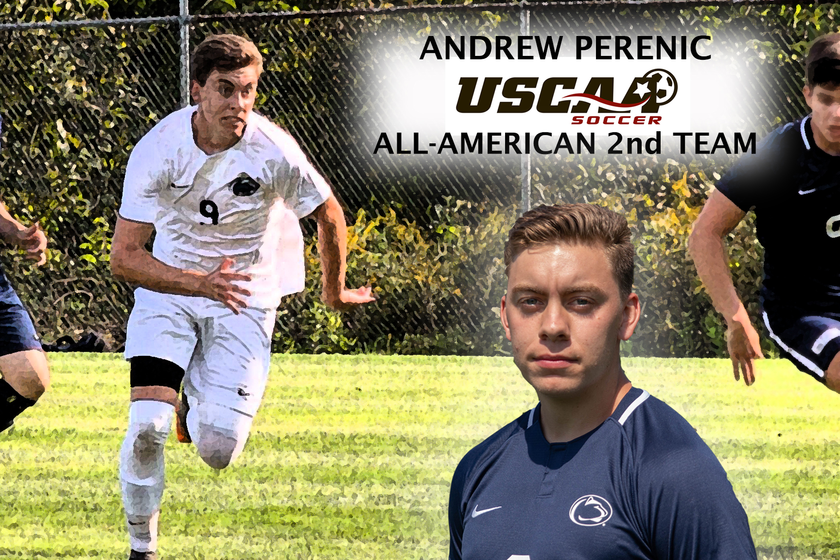 Perenic Lands Spot on USCAA All-American Second Team