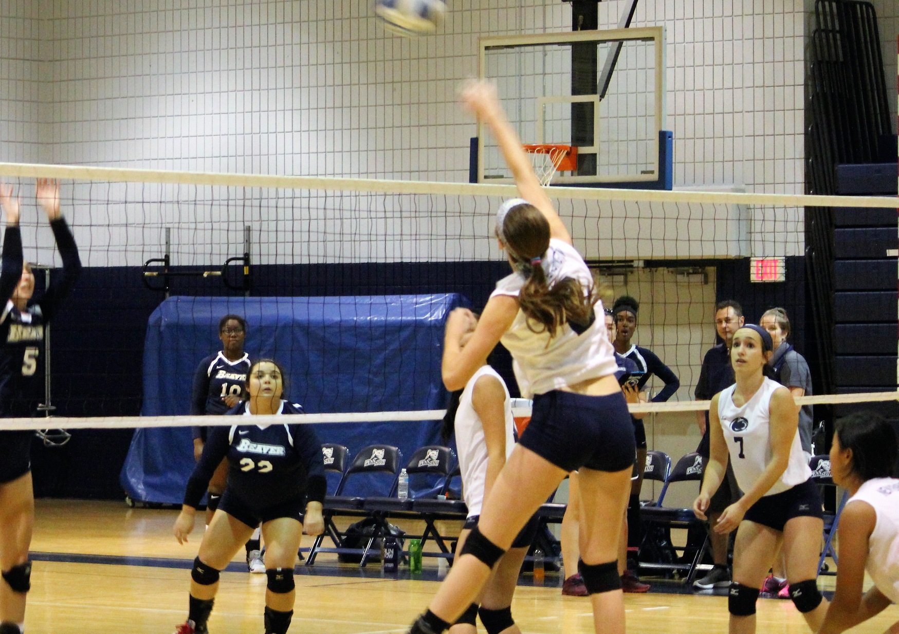 Women's Volleyball Notches Straight-Set Win Against Greater Allegheny