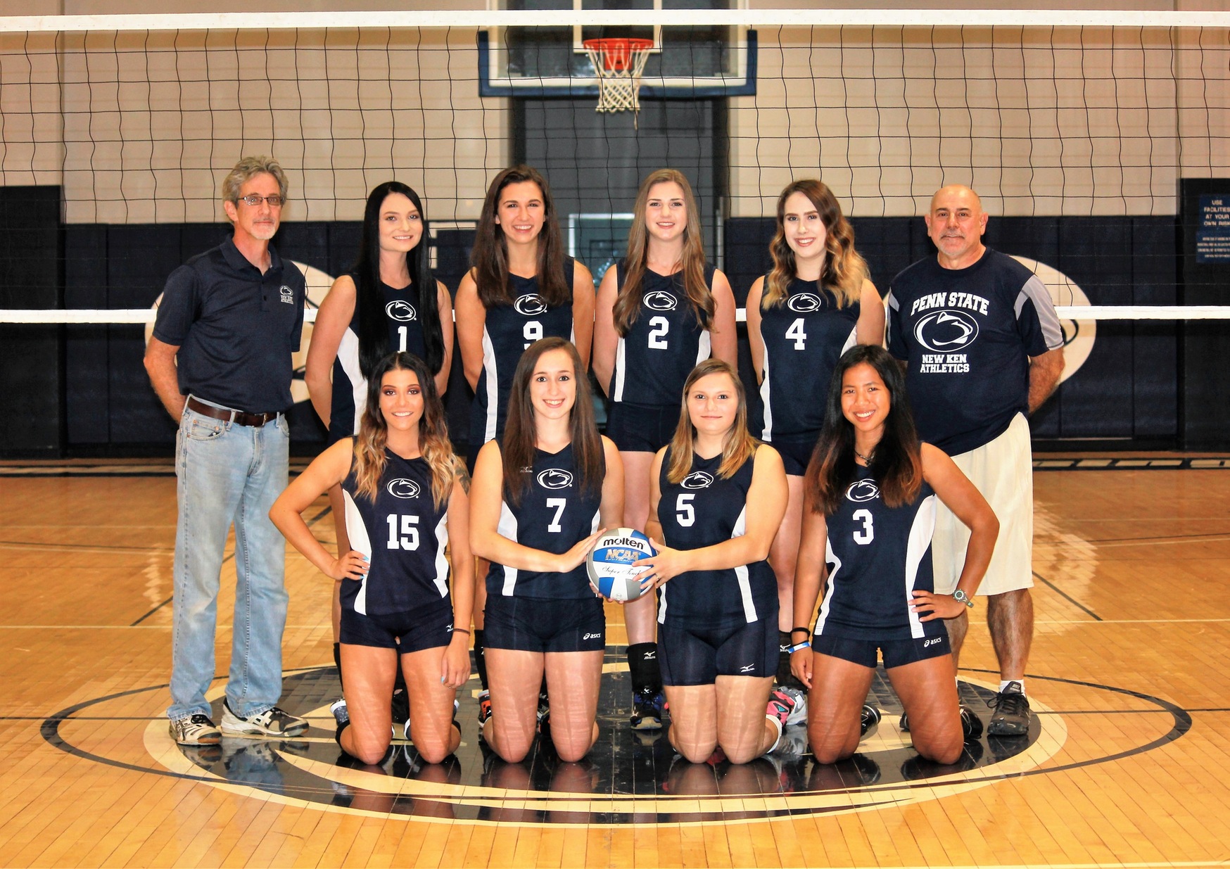 Women's Volleyball Splits on Day One of the PSUCA/WPCC Challenge