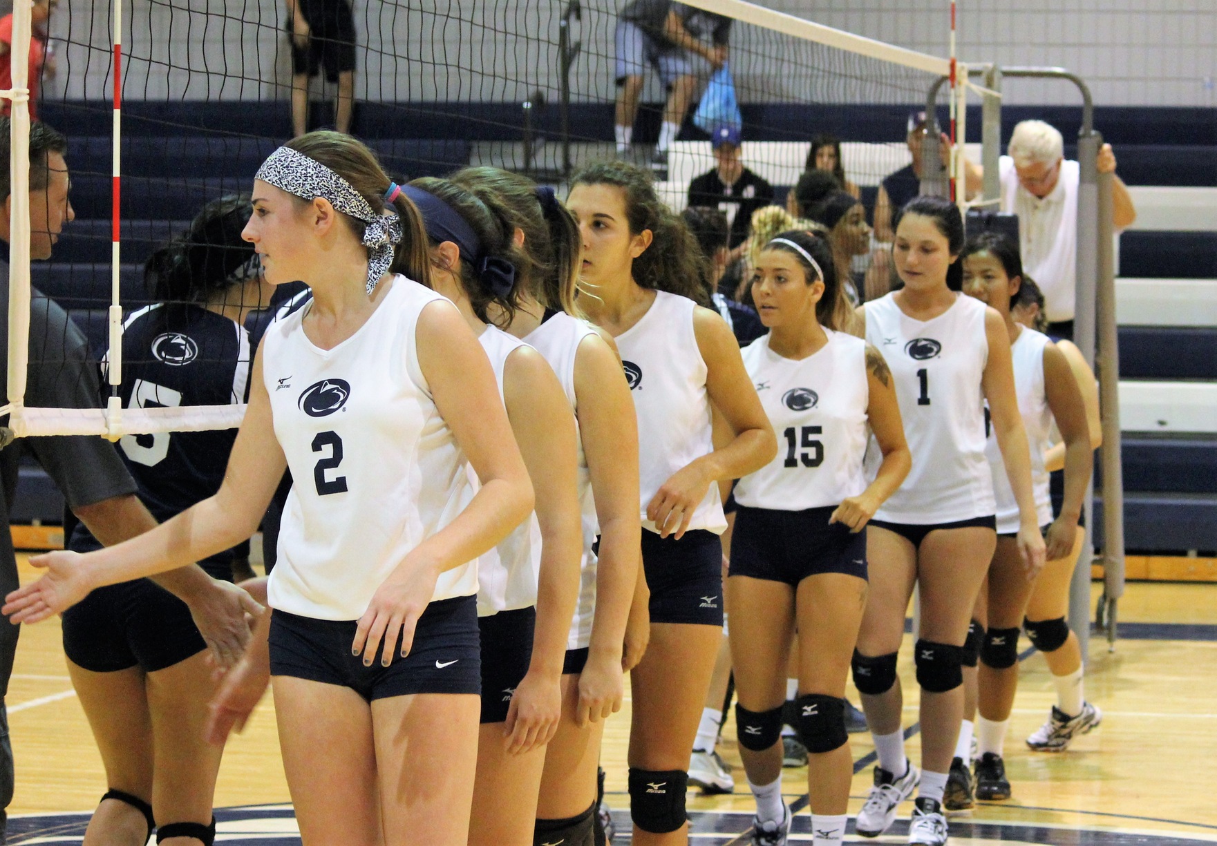 Women's Volleyball Drops Two at PSUAC Quad Match